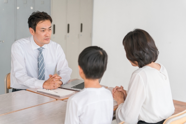 先生と親子