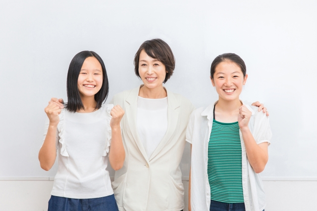 やる気のある女の子たち