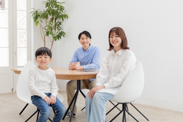 3人家族